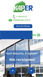 Mobile Screenshot of kaper.com.br
